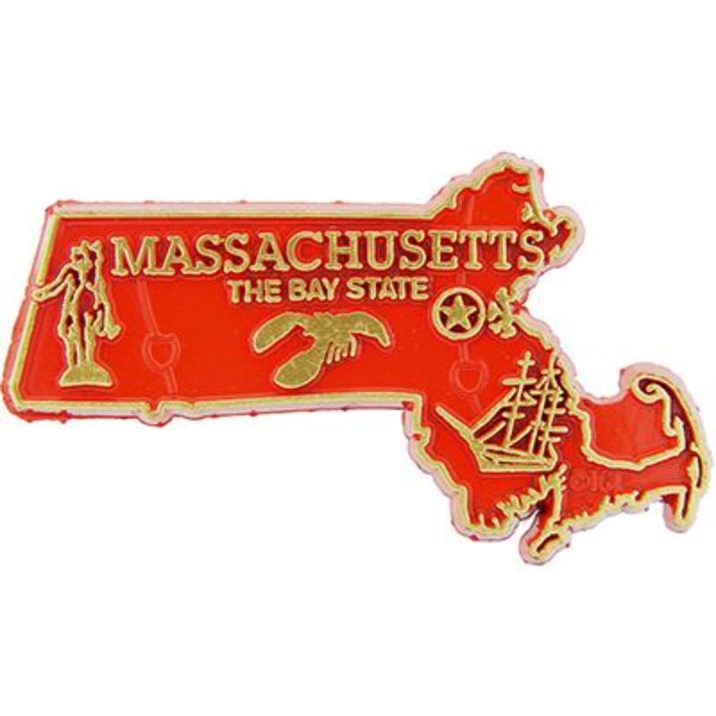 MG0022 Magnet - Massachusetts - 2 in.
