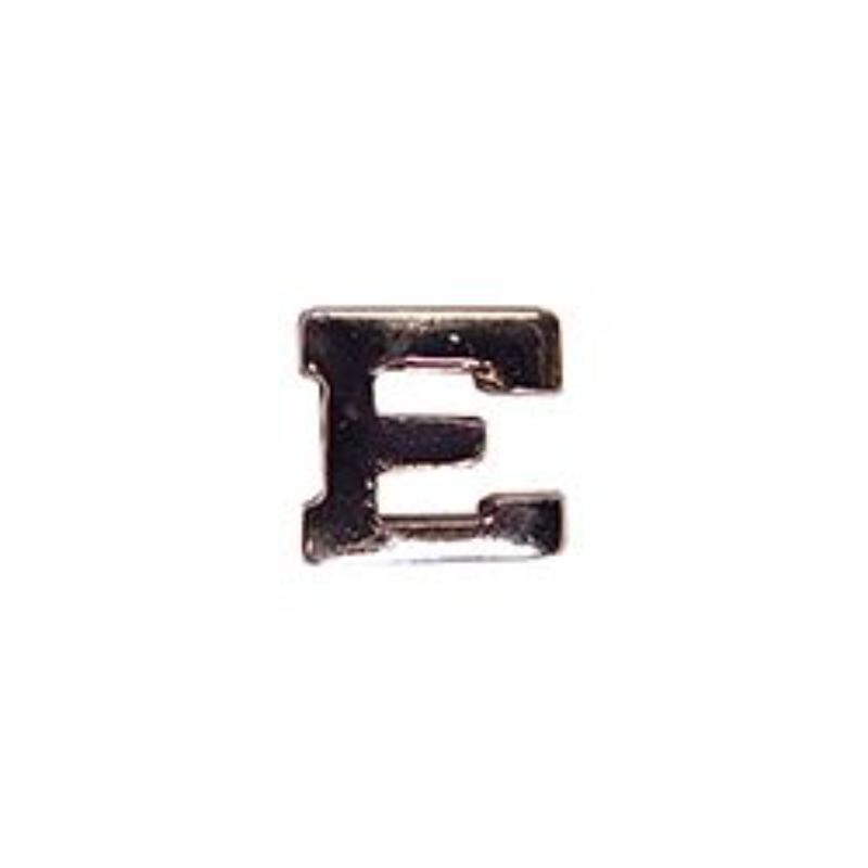 M7801 Dev-Letter E, USN, Silver - 0.19 in.