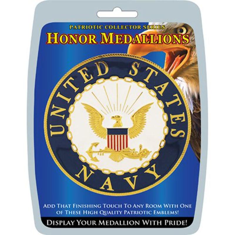 MD1004 Medallion - US Navy - 4 in.