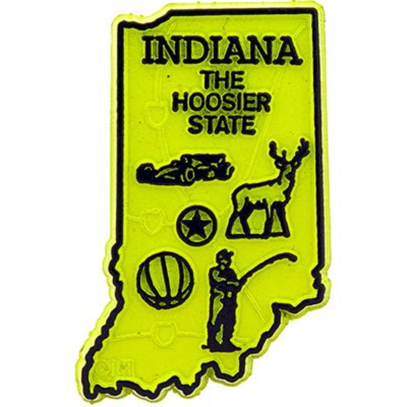 MG0015 Magnet - Indiana - 2 in.