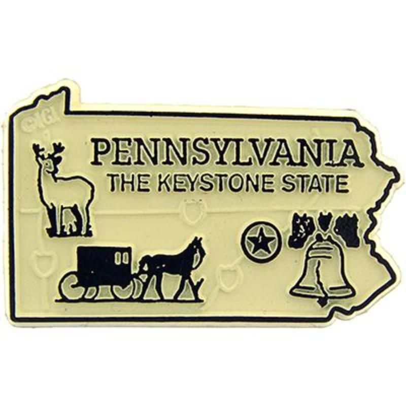 MG0039 Magnet - Pennsylvania - 2 in.
