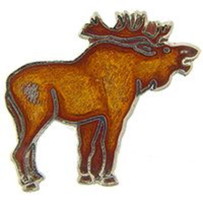 P00183 Pin - Moose - 1 in.