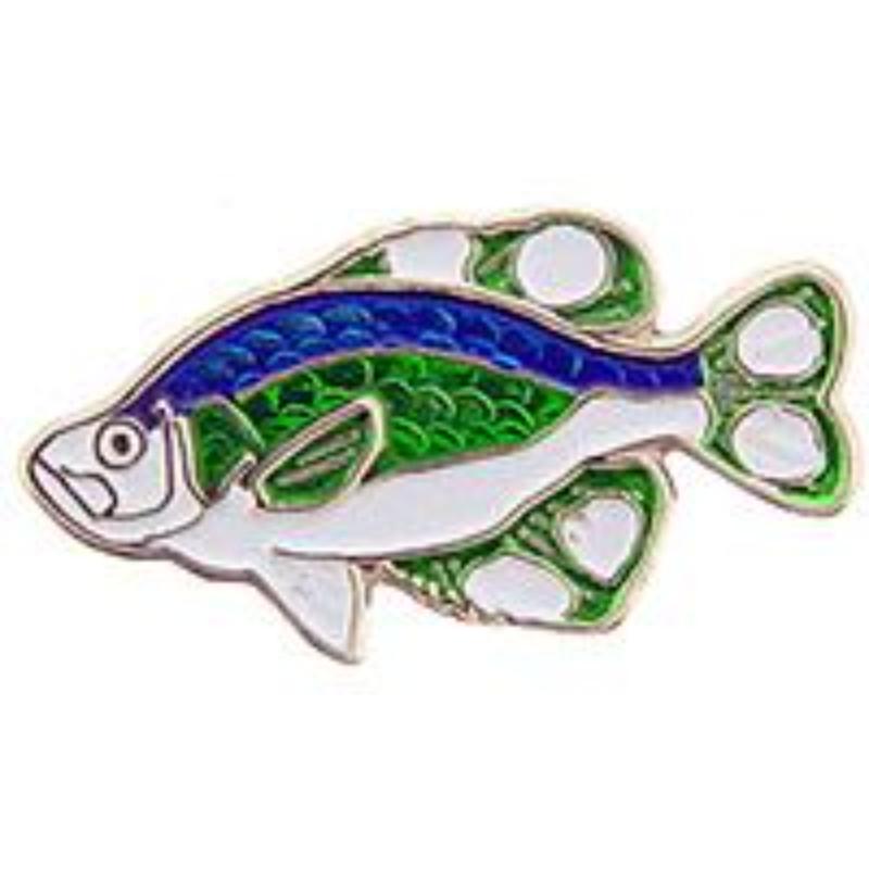 P00185 Pin - Fish, Bass, Small Mouth - 1 in.