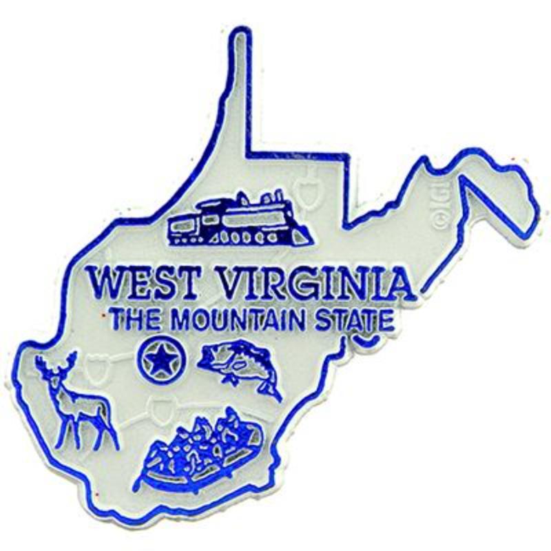 MG0049 Magnet - West Virginia - 2 in.