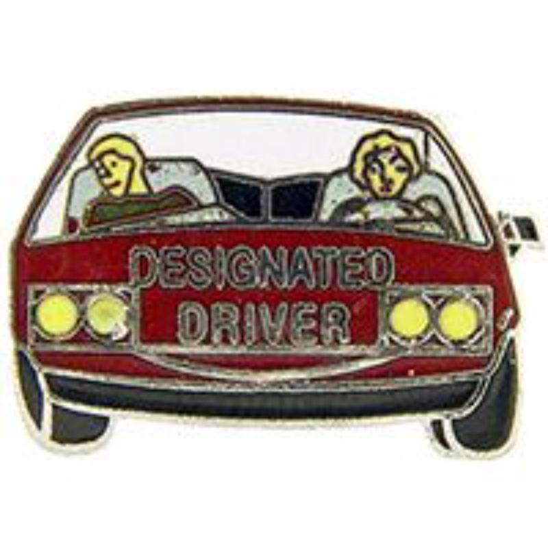 P00593 Pin - Designated Driver - 1 in.