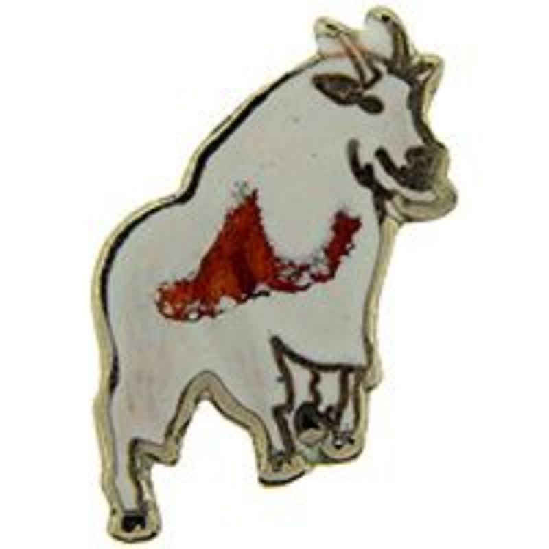 P00613 Pin - Goat, Mountain - 1 in.