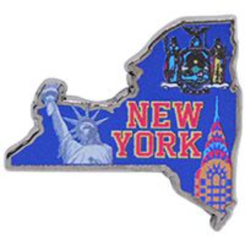 P00677 Pin - NY, Scene - 1.625 in.