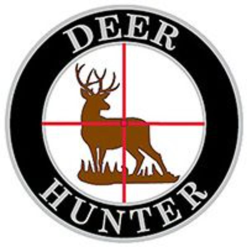 P00803 Pin - Gun, Scope, Deer Hunter - 1 in.