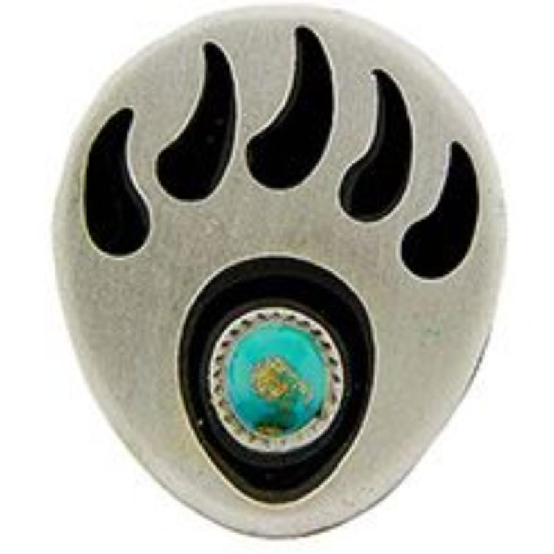 P00872 Pin - Bear, Claw & Stone - 1 in.