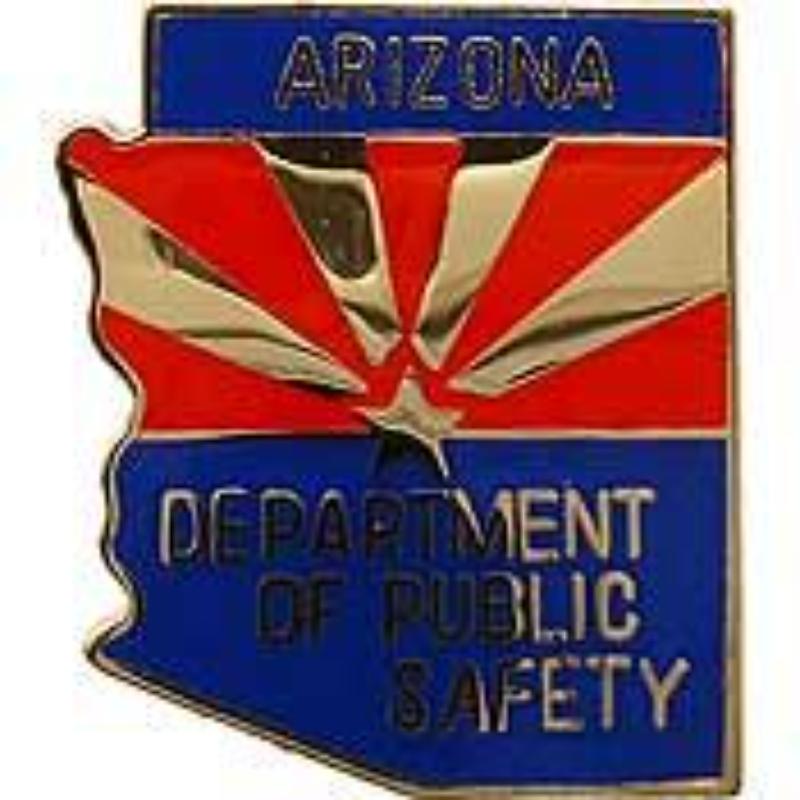 Picture of Eagle Emblems P02503 Pin - Police Patch&#44; Arizona - 1.125 in.