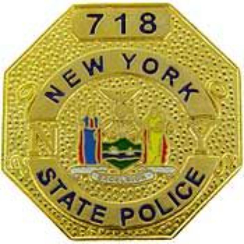 P02632 Pin - Police decal, York - 1 in.