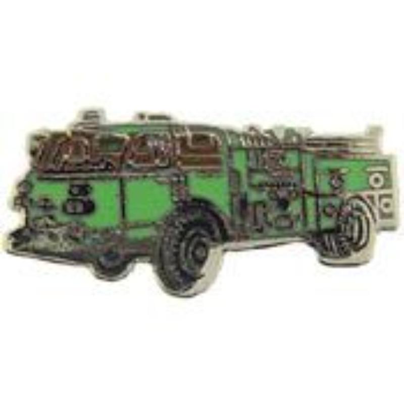 P05372 Pin - Fire, Truck, Pump - Green - 1 in.