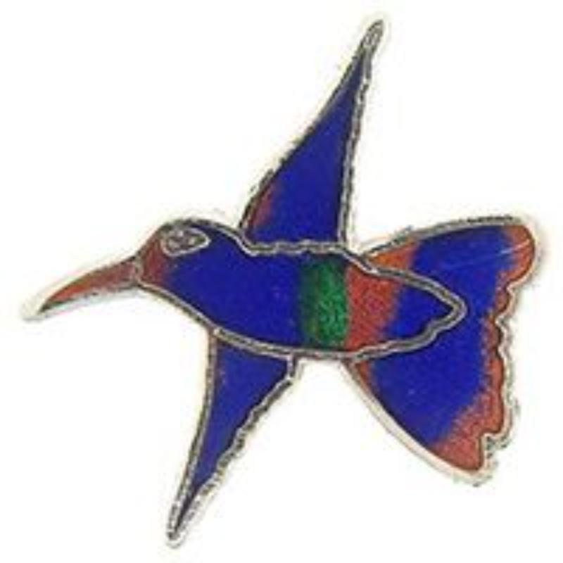 P00207 Pin - Bird, Hummingbird - 1 in.