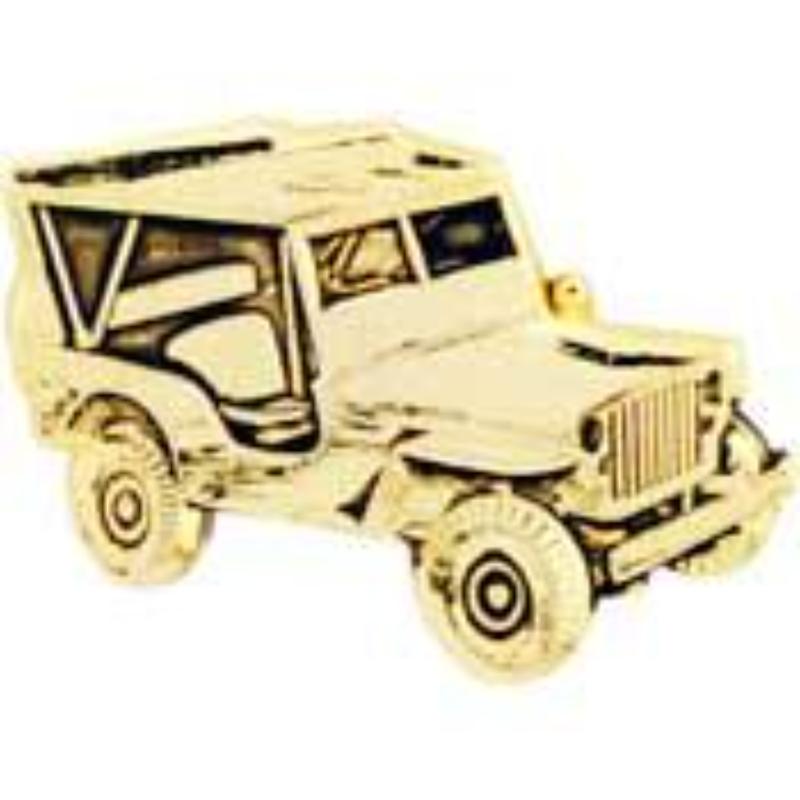 P05751 Pin - Jeep, MB, Gold - 1 in.
