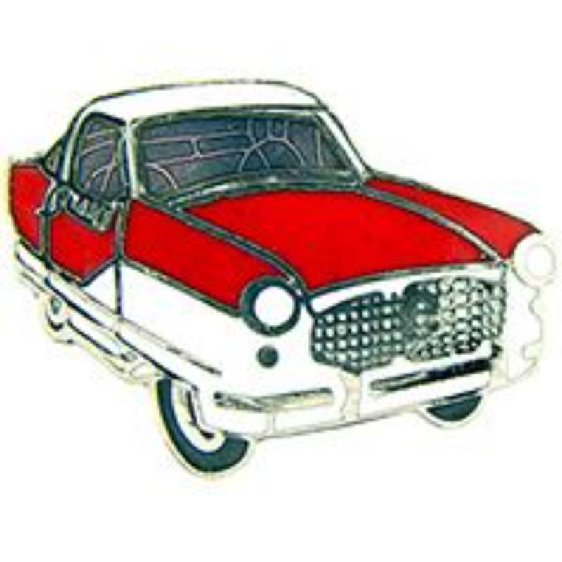 P05807 Pin - Car, Metropolitan, Red - 1 in.