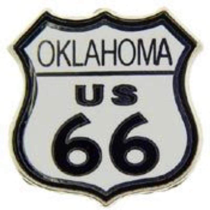 P06946 Pin - Route 66, Ok - 1 in.