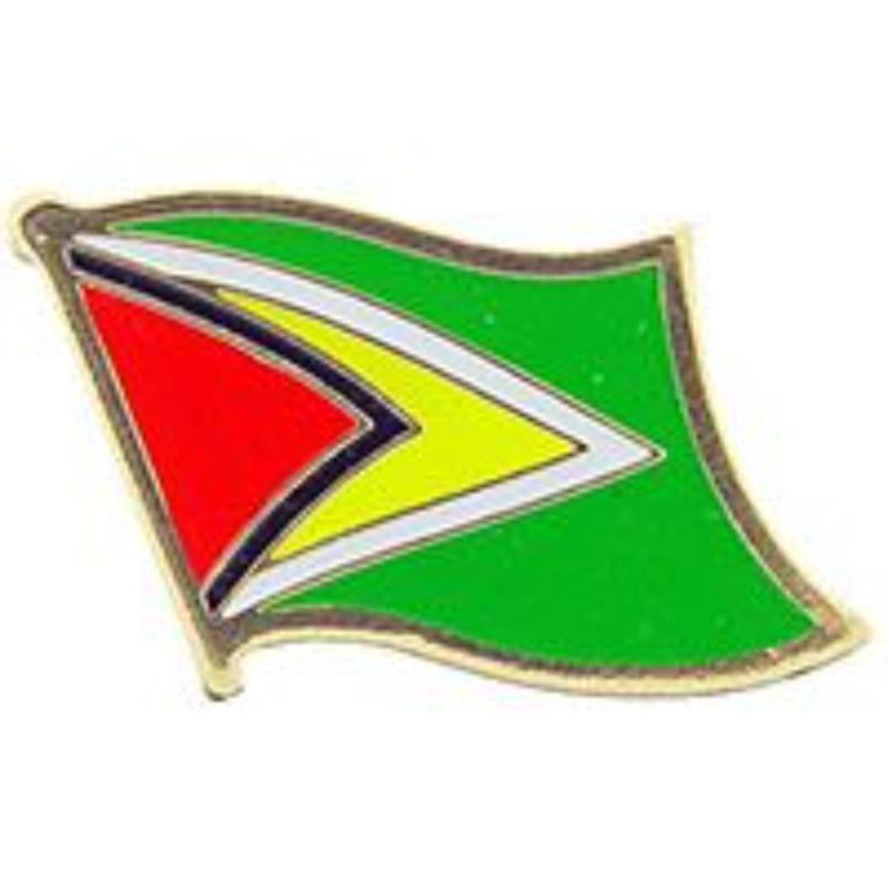 P09541 Flag Pin - Guyana - 1.625 in.