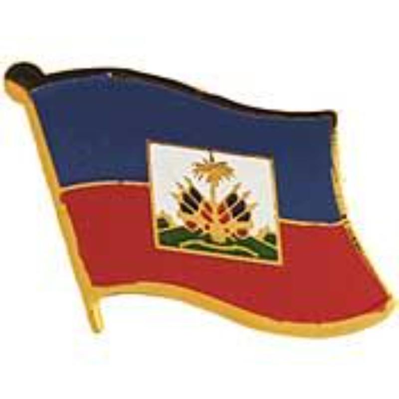 P09545 Flag Pin - Haiti - 1.625 in.