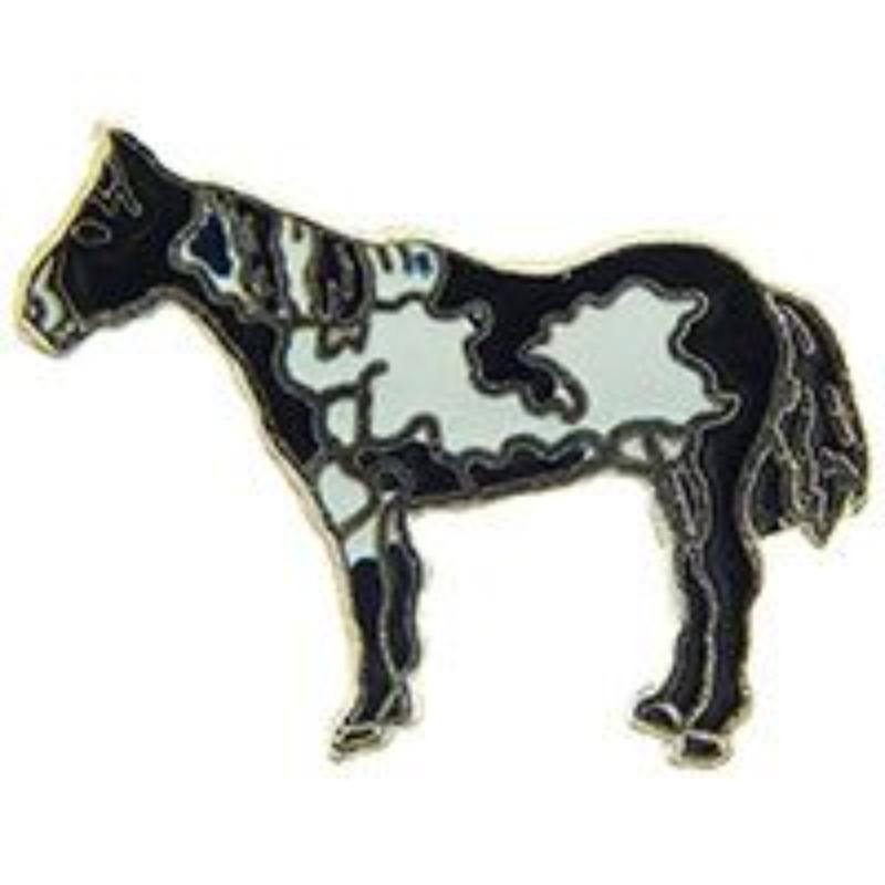 P00261 Pin - Horse, Pinto - 1 in.