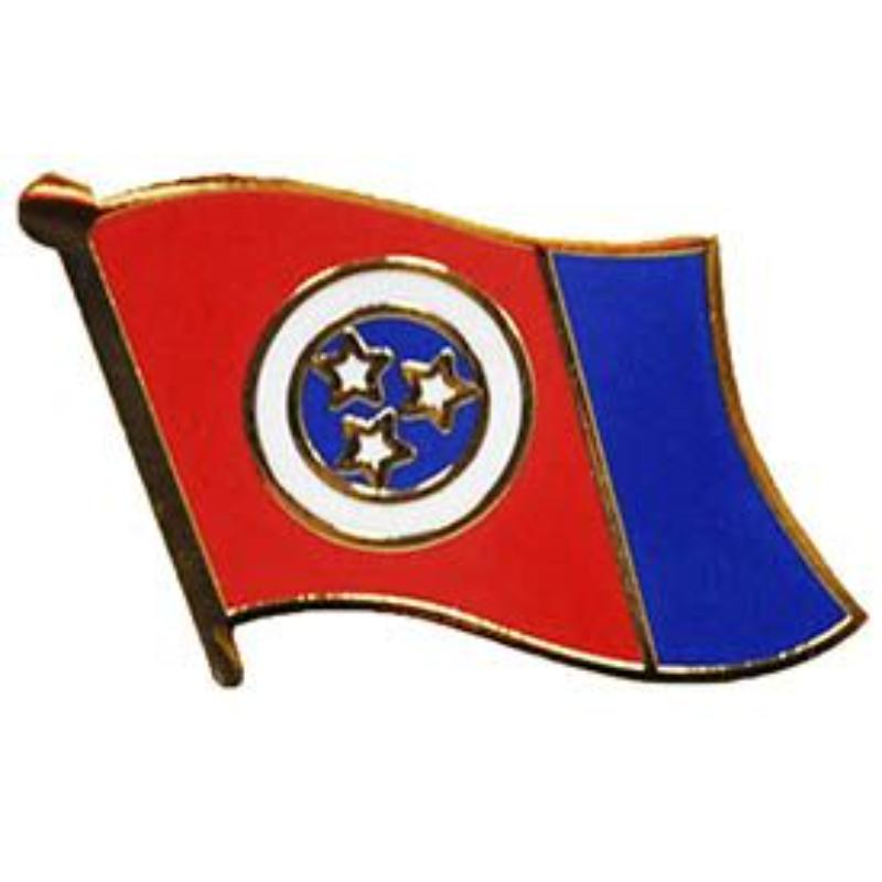 P09943 Flag Pin - Tennessee - 1.625 in.