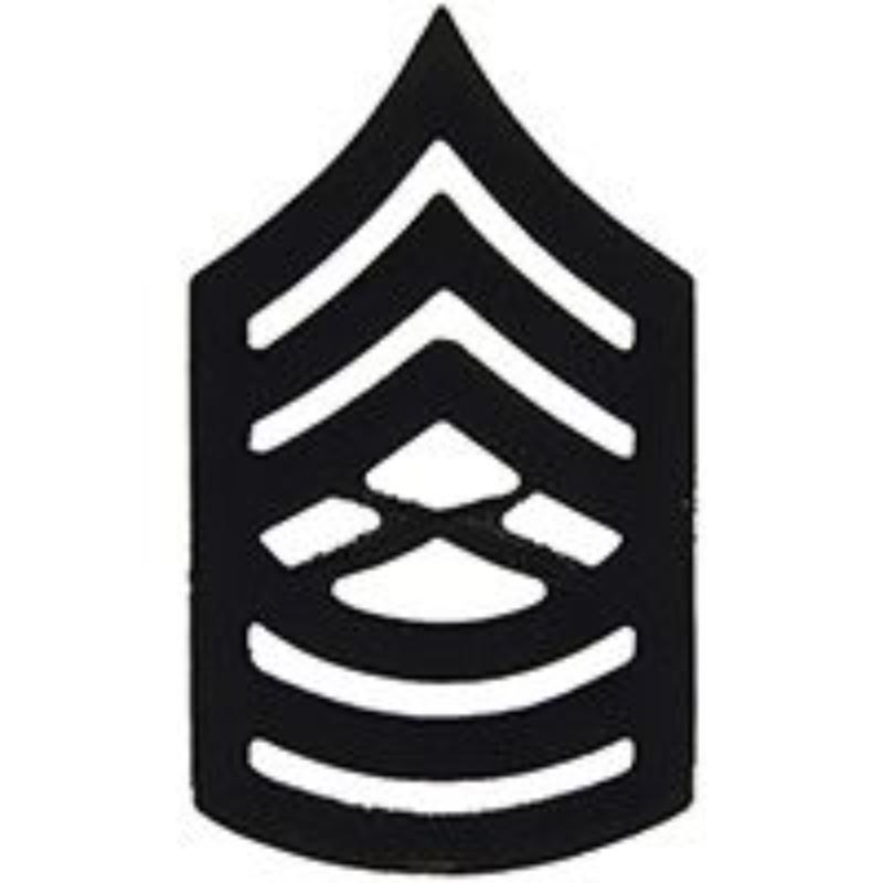 P10219 Rank - USMC, E8, Master Sergeant - 0.88 in. Wide