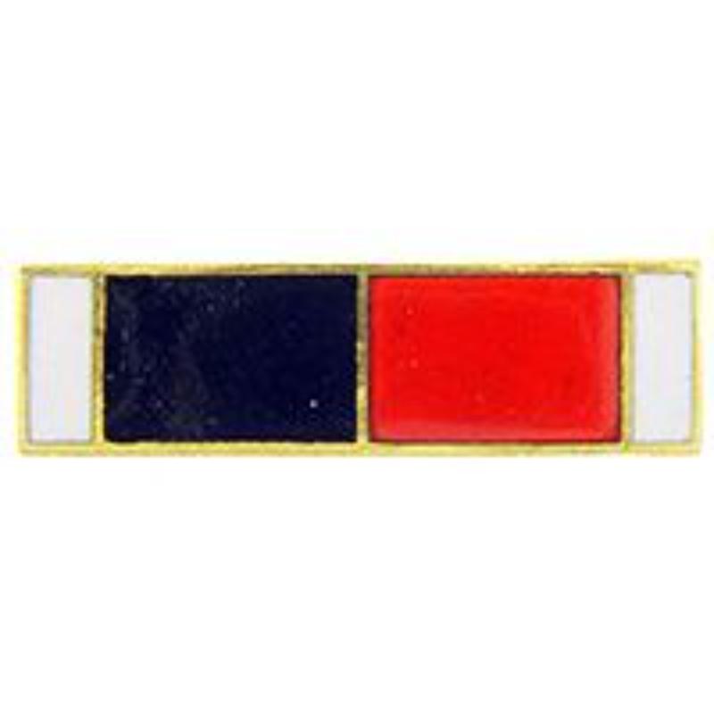 Military Ribbon Pin - Red/White/Blue - Large - 1.625 in. - Durable Design
