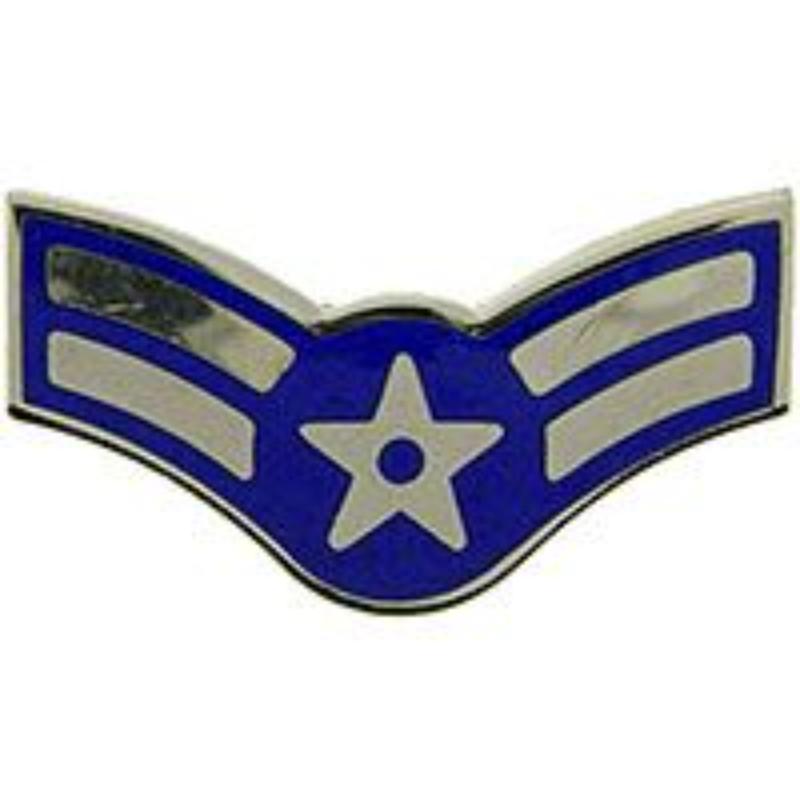 P12696 Rank - USAF, E3, Airman 1CL - 1.625 in.