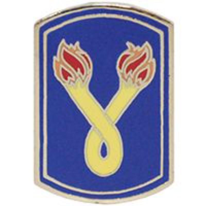 P14652 Pin - Army, 196th Infantry Brigade - 1 in.