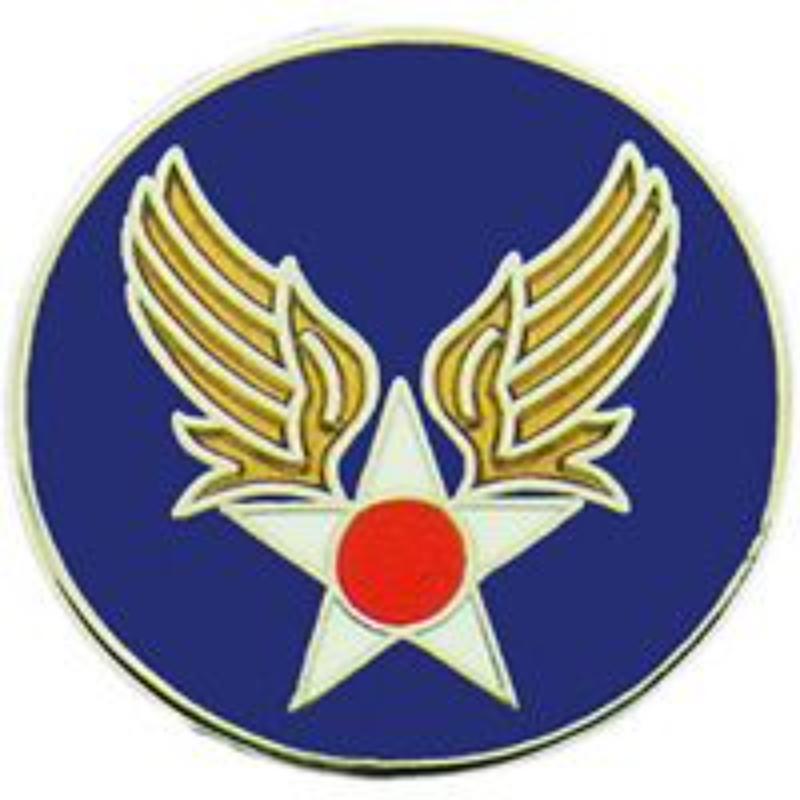 USAF Army & Aircorp AAF Pin - Silver - 0.88 in. - Durable Design