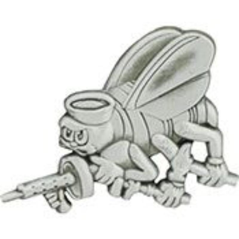 P14995 Pin - USN, Seabees, Emblem - 1 in.