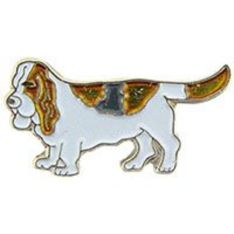 P00322 Pin - Dog, Basset Hound - 1 in.
