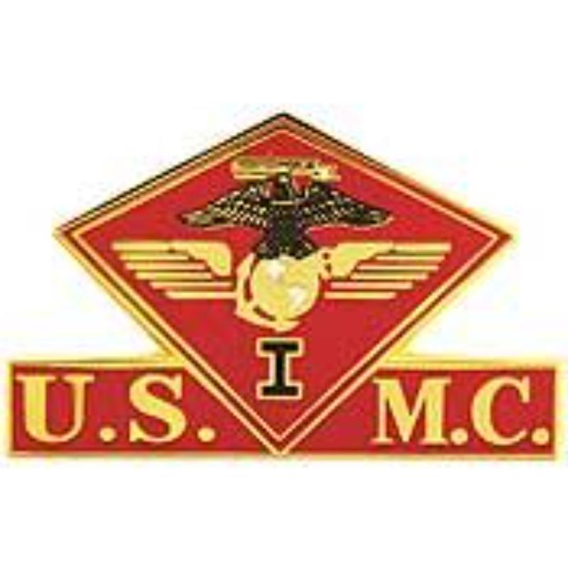P15016 Pin - USMC, 1st Mc Wing - 1.38 in.