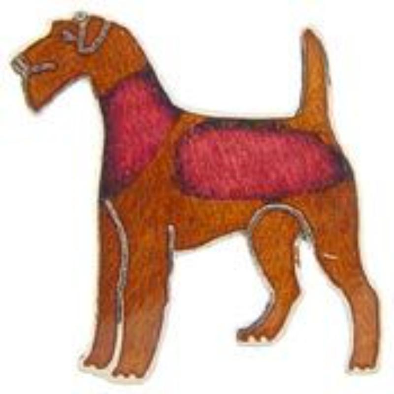 P00346 Pin - Dog, Irish Terrier - 1 in.