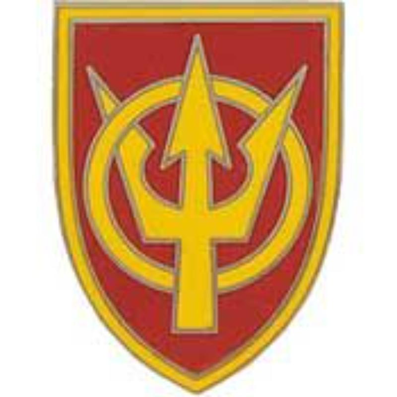 Army Pin - 4th Transportation Brigade - 1 in. - Durable Design