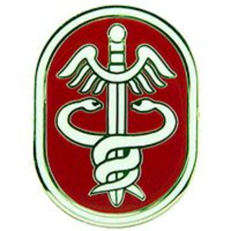 P15092 Pin - Army, Health Services - 1 in.