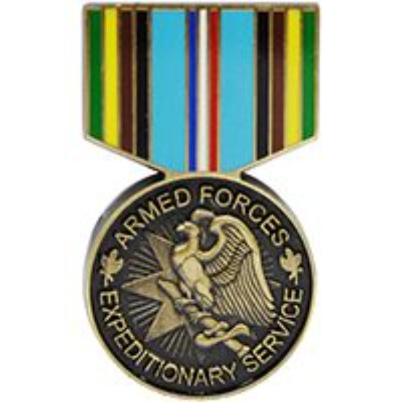 P15054 Pin - Medal, Armed Force Expeditionary - 1.181 in.