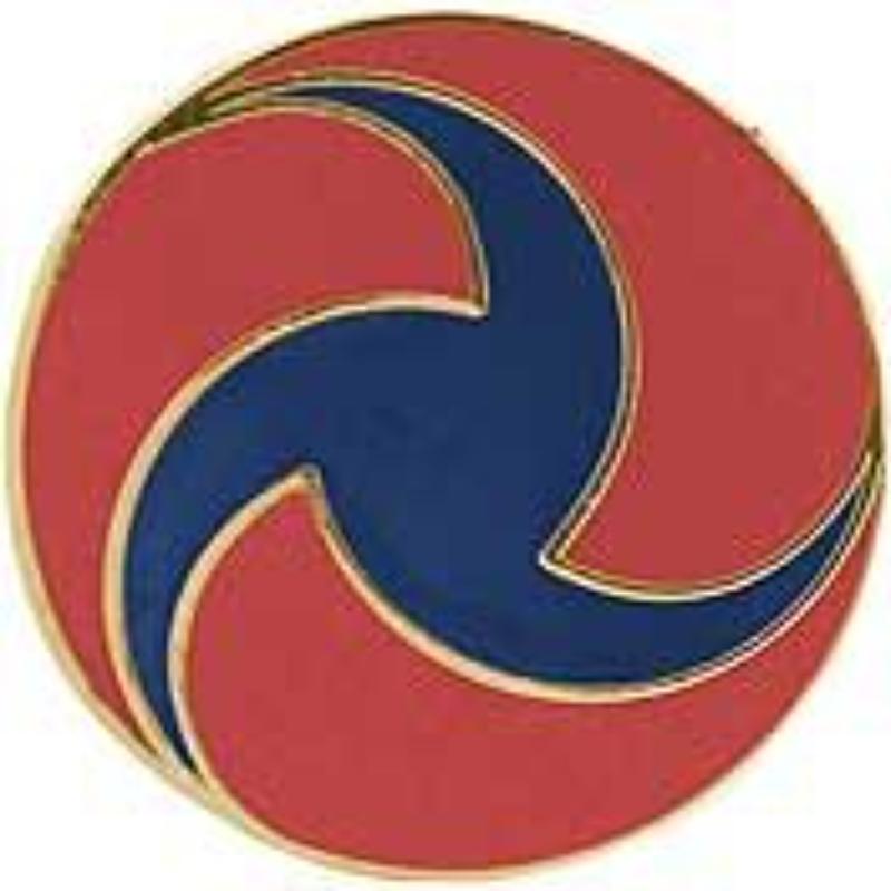 WWII Army & Air Force Command Pin - Gold - 1 in. - Durable Design