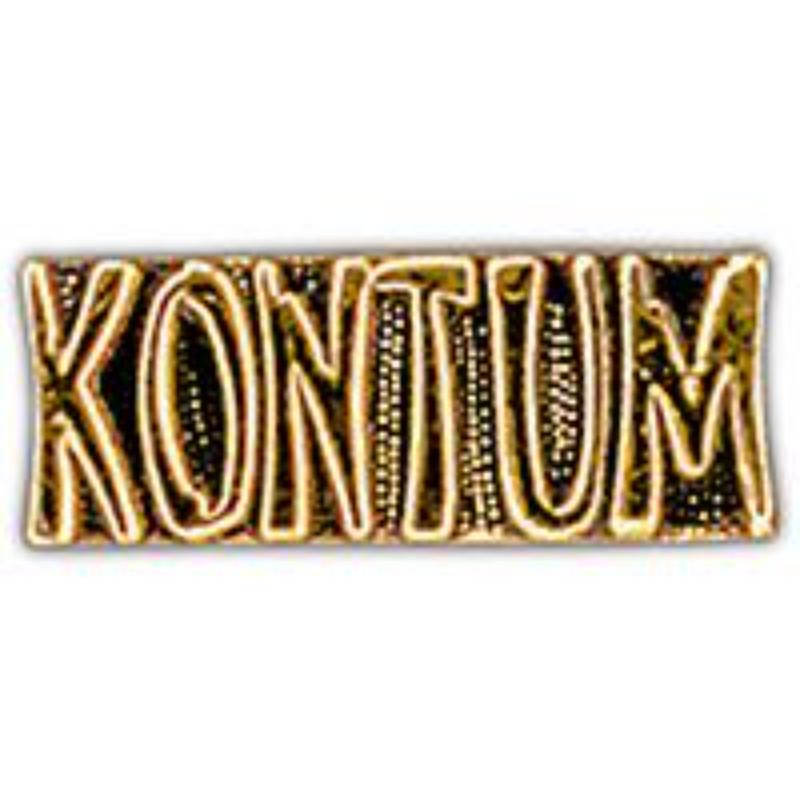 P15184 Pin - Vietnam, Script Kontum - 1 in.