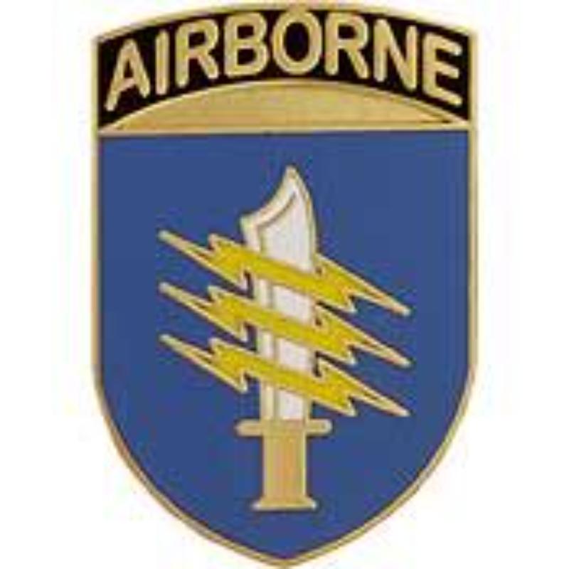 P15285 Pin - Special Mike Force, Airborne - 1.5 in.