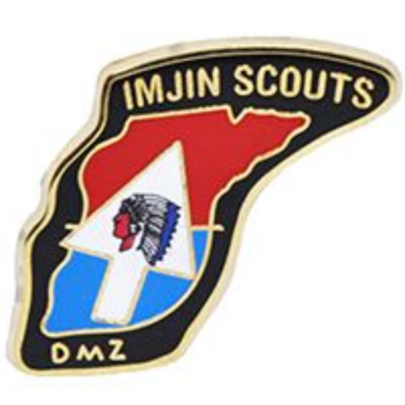 P15345 Pin - Army, 2nd Ranger Division - Imjin Scouts - 1 in.