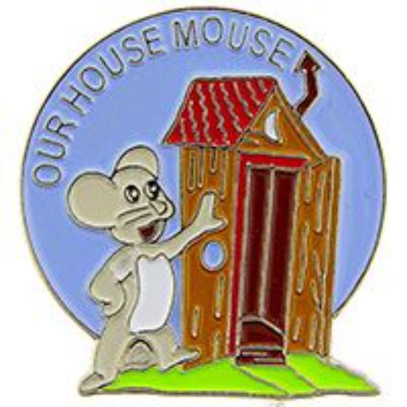 P15375 Pin - Nose, Our House Mouse - 1 in.