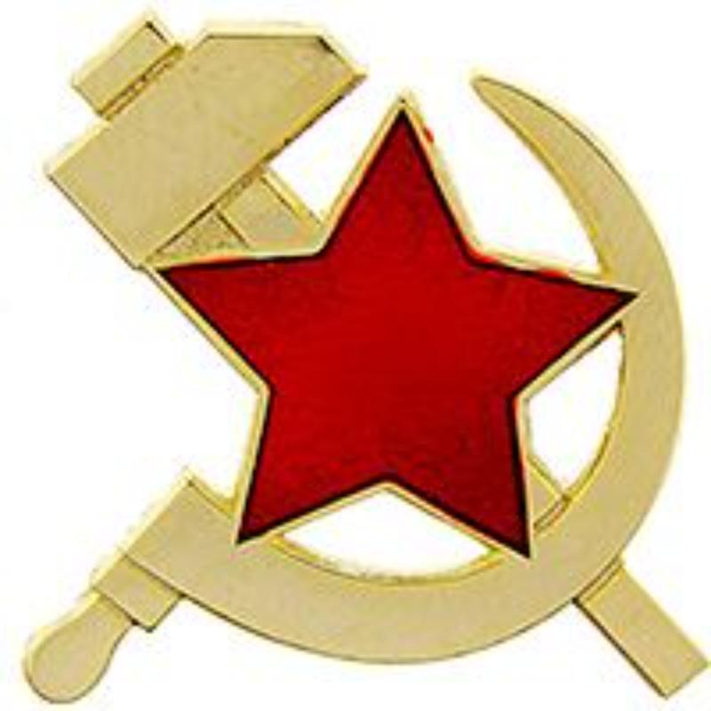 P15415 Pin - Russia, Hammer & Sickle - 1 in.