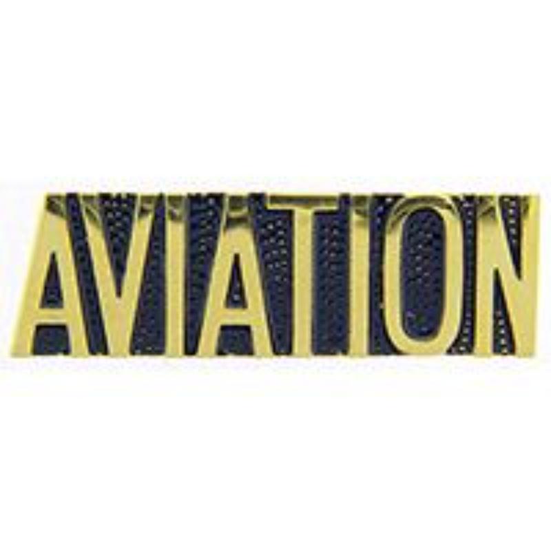P15726 Pin - USAF, Script Aviation - 1 in.