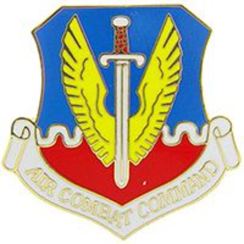 P15817 Pin - USAF, Air Combat Command - 1.125 in.