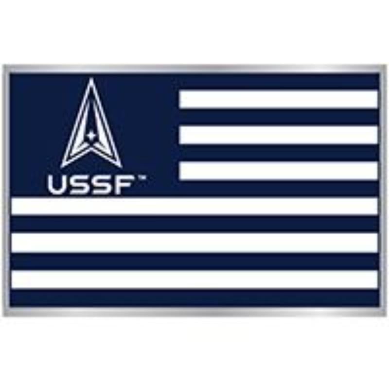 P15883 Pin - USSF Space Force Flag - 1.125 in.