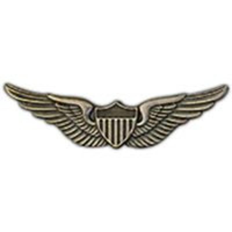 Army Aviator Wing Pin - Basic - 2.56 in. - Durable Design