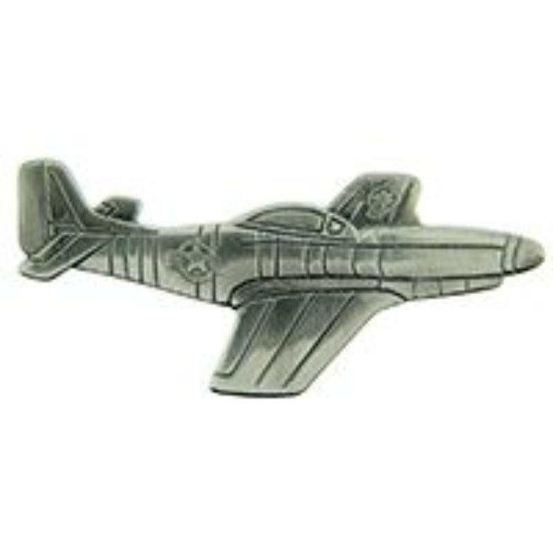 P16021 Pin - APL, P-51 Mustang - Pewter - 2.625 in.