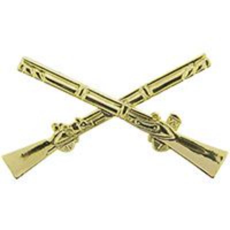 P16058 Pin - Army, Infantry, Rifles - Large - 1.75 in.