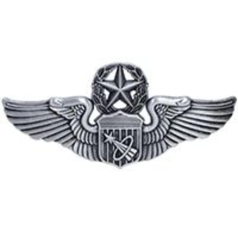 USAF Astronaut Master Wing Pin - Multi-Color - Durable Design