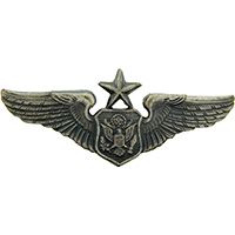 P16524 Wing Pin - USAF, Aircrew Officer, Senior - 2 in.